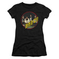 Bad Company Bad Co Junior Sheer Cap Sleeve Womens T Shirt Black Hoodie, Sweatshirt | CiraTrend.com