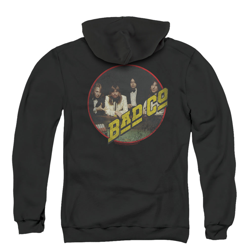 Bad Company Bad Co Back Print Zipper Mens Hoodie Black T-Shirts, Sweatshirt | CiraTrend.com (Image 3)