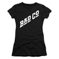 Bad Company Bad Co Logo Junior Sheer Cap Sleeve Womens T Shirt Black Hoodie, Sweatshirt | CiraTrend.com