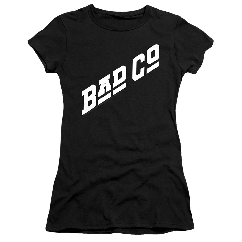Bad Company Bad Co Logo Junior Sheer Cap Sleeve Premium Bella Canvas Womens T Shirt Black Hoodie, Sweatshirt | CiraTrend.com
