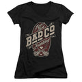 Bad Company Fantasy Junior Sheer Cap Sleeve V-Neck Womens T Shirt Black Hoodie, Sweatshirt | CiraTrend.com