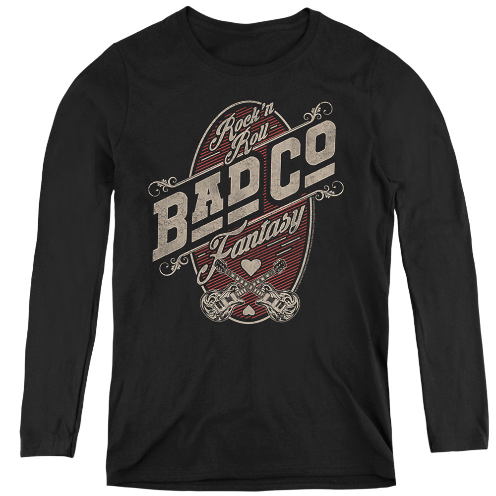 Bad Company Fantasy Womens Long Sleeve Shirt Black Hoodie, Sweatshirt | CiraTrend.com