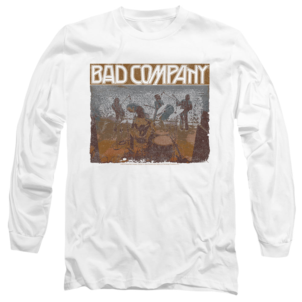 Bad Company Swan Song Mens Long Sleeve Shirt White Hoodie, Sweatshirt | CiraTrend.com
