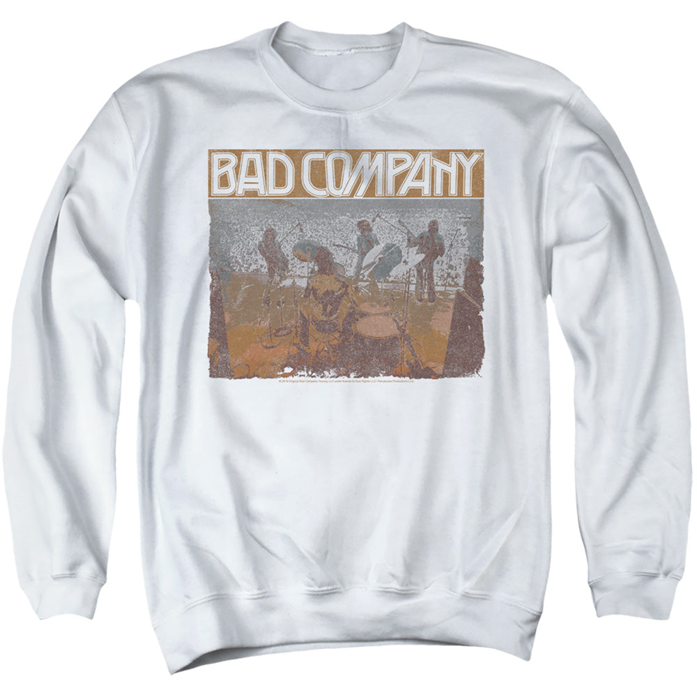 Bad Company Swan Song Mens Crewneck Sweatshirt White T-Shirts, Hoodie | CiraTrend.com