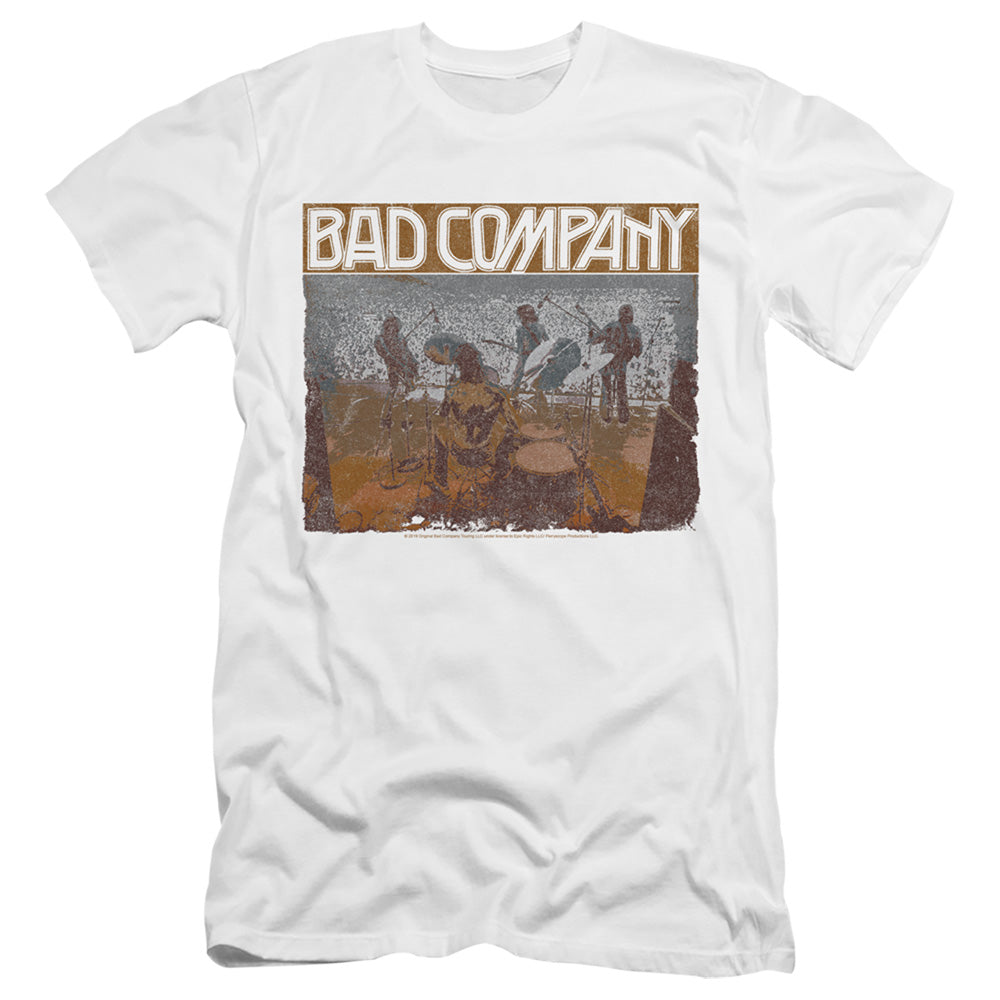 Bad Company Swan Song Premium Bella Canvas Slim Fit Mens T Shirt White Hoodie, Sweatshirt | CiraTrend.com
