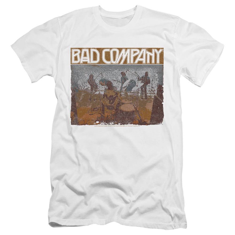 Bad Company Swan Song Slim Fit Mens T Shirt White Hoodie, Sweatshirt | CiraTrend.com