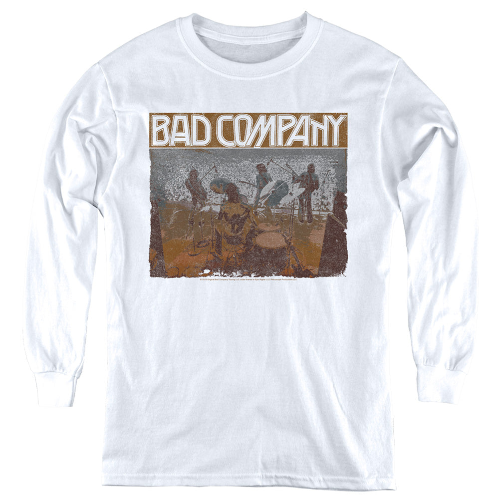 Bad Company Swan Song Long Sleeve Kids Youth T Shirt White Hoodie, Sweatshirt | CiraTrend.com