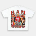 BAM ADEBAYO TEE - VINTAGE TEE - SPORT TEE - GRAPHIC MEN'S T-SHIRT SWEATSHIRT HOODIE - GIFT FOR FAN | CiraTrend.com