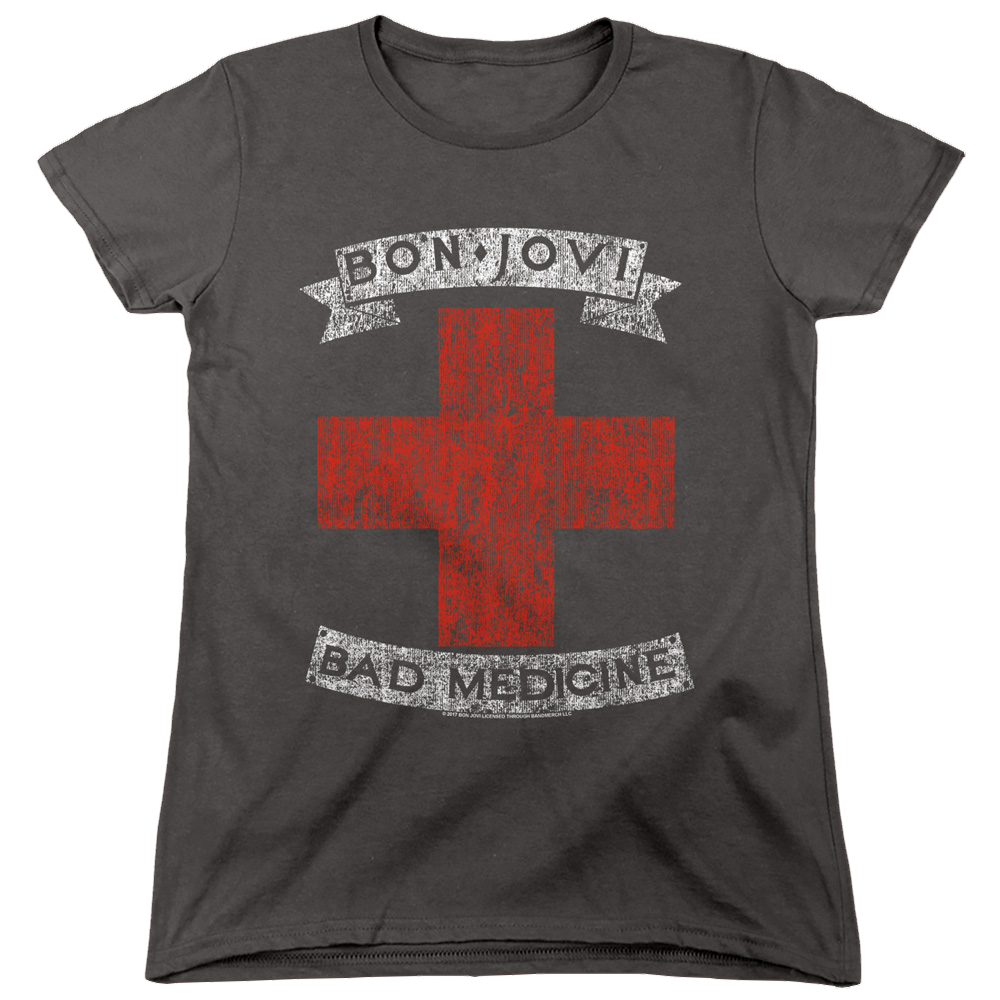 Bon Jovi Bad Medicine - Women's T-Shirt Hoodie, Sweatshirt | CiraTrend.com