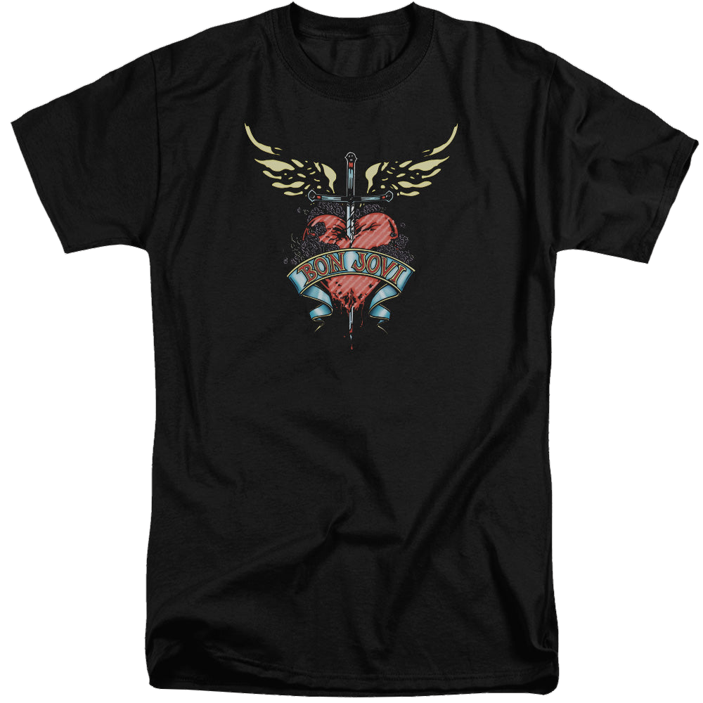 Bon Jovi Daggered - Men's Tall Fit T-Shirt Hoodie, Sweatshirt | CiraTrend.com