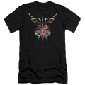 Bon Jovi Daggered - Men's Premium Slim Fit T-Shirt Hoodie, Sweatshirt | CiraTrend.com