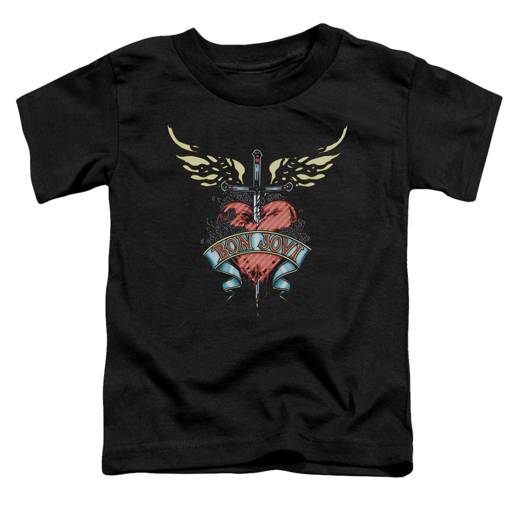 Bon Jovi Daggered - Toddler T-Shirt Hoodie, Sweatshirt | CiraTrend.com