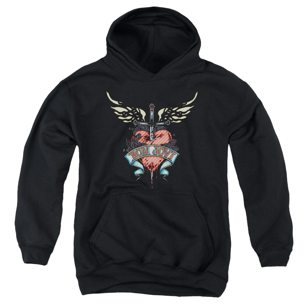 Bon Jovi Daggered - Youth Hoodie T-Shirts, Sweatshirt | CiraTrend.com