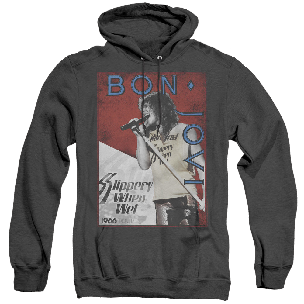 Bon Jovi 86 Tour - Heather Pullover Hoodie T-Shirts, Sweatshirt | CiraTrend.com