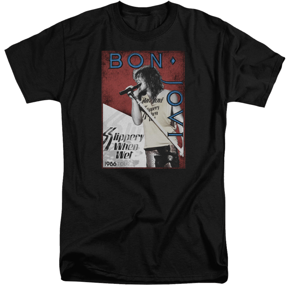 Bon Jovi 86 Tour - Men's Tall Fit T-Shirt Hoodie, Sweatshirt | CiraTrend.com