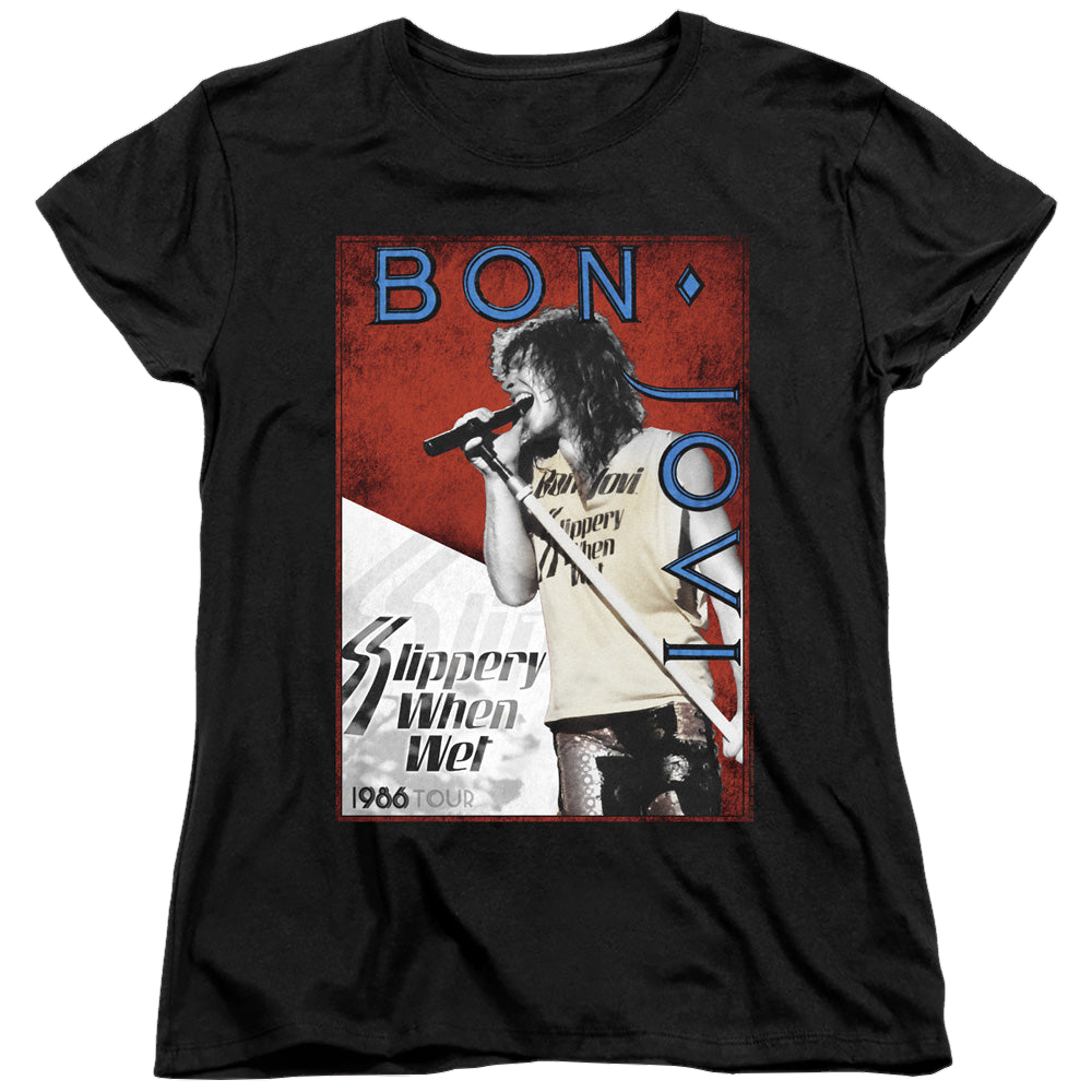 Bon Jovi 86 Tour - Women's T-Shirt Hoodie, Sweatshirt | CiraTrend.com