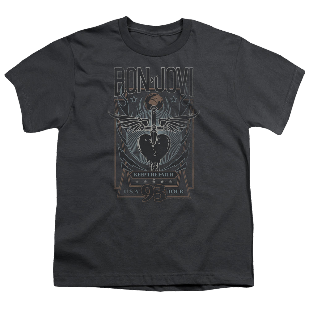 Bon Jovi Keep The Faith - Youth T-Shirt Hoodie, Sweatshirt | CiraTrend.com
