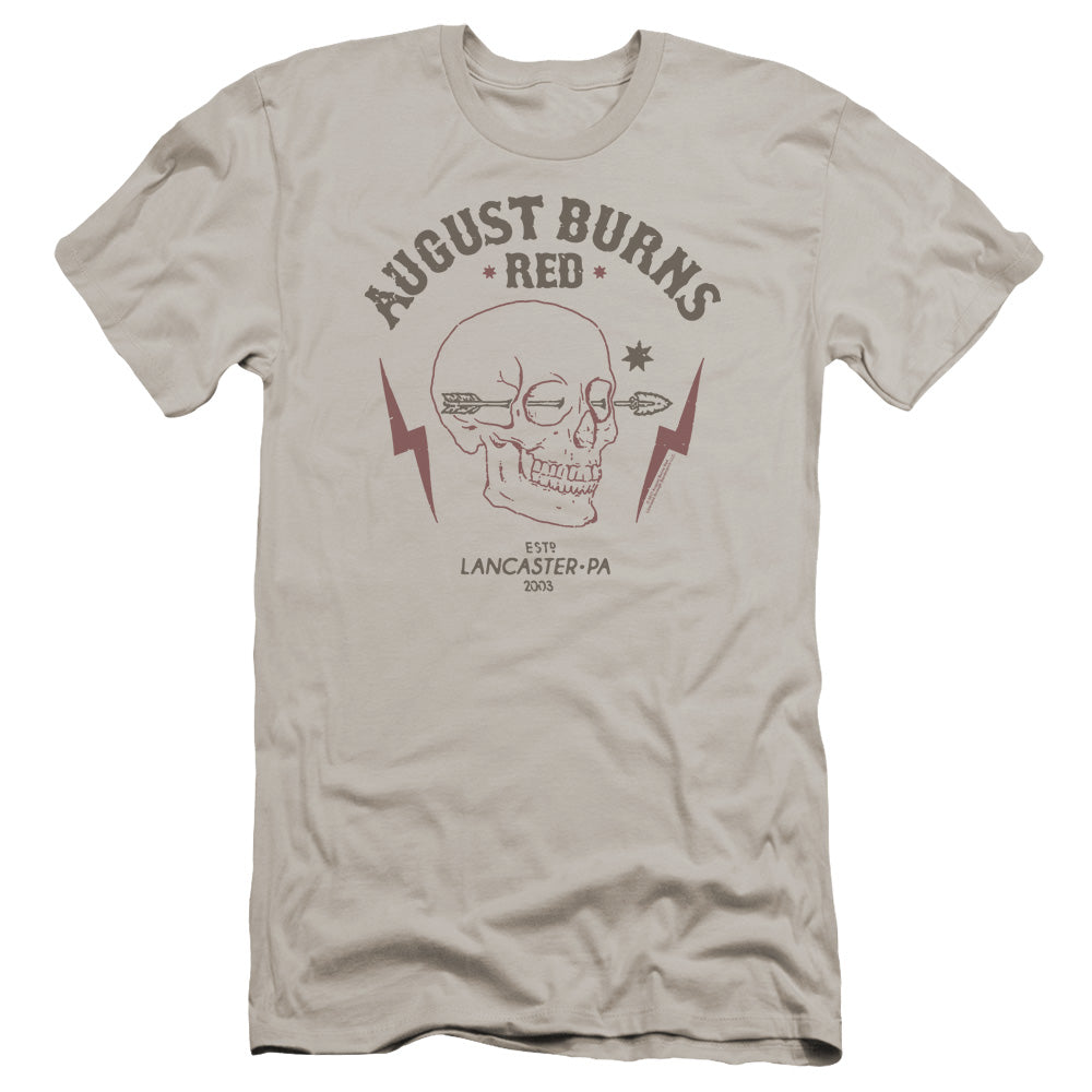 August Burns Red Arrow Skull Premium Bella Canvas Slim Fit Mens T Shirt Silver Hoodie, Sweatshirt | CiraTrend.com