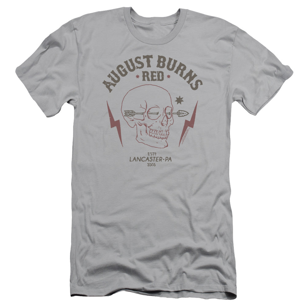 August Burns Red Arrow Skull Slim Fit Mens T Shirt Silver Hoodie, Sweatshirt | CiraTrend.com