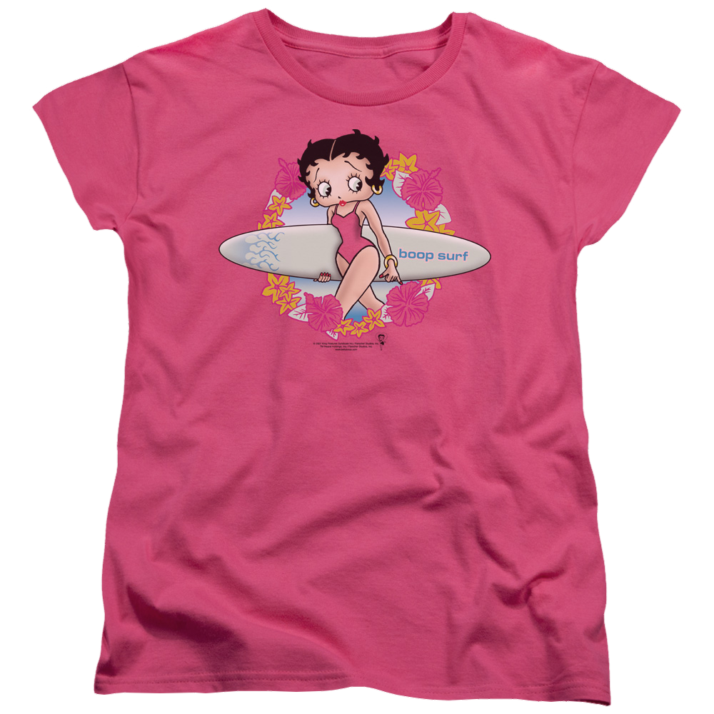 Betty Boop Surf - Women's T-Shirt Hoodie, Sweatshirt | CiraTrend.com