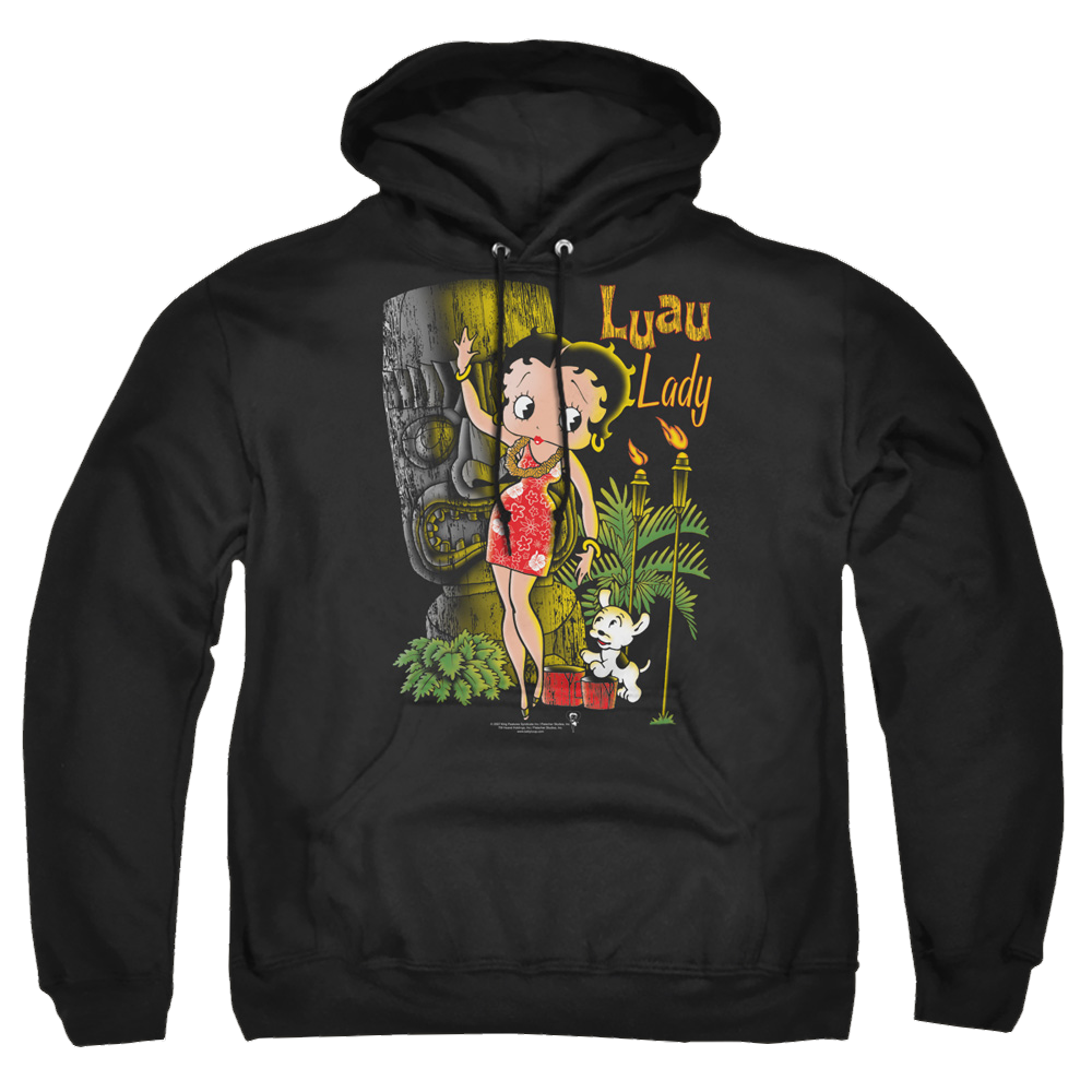 Betty Boop Luau Lady - Pullover Hoodie T-Shirts, Sweatshirt | CiraTrend.com