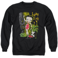 Betty Boop Luau Lady - Men's Crewneck Sweatshirt T-Shirts, Hoodie | CiraTrend.com