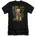 Betty Boop Luau Lady - Men's Premium Slim Fit T-Shirt Hoodie, Sweatshirt | CiraTrend.com