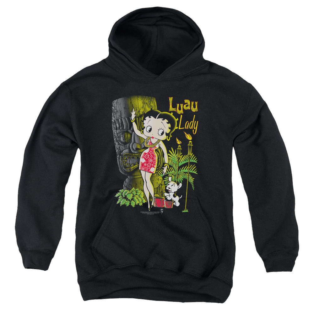 Betty Boop Luau Lady - Youth Hoodie T-Shirts, Sweatshirt | CiraTrend.com