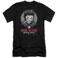 Betty Boop Born To Ride - Men's Premium Slim Fit T-Shirt Hoodie, Sweatshirt | CiraTrend.com