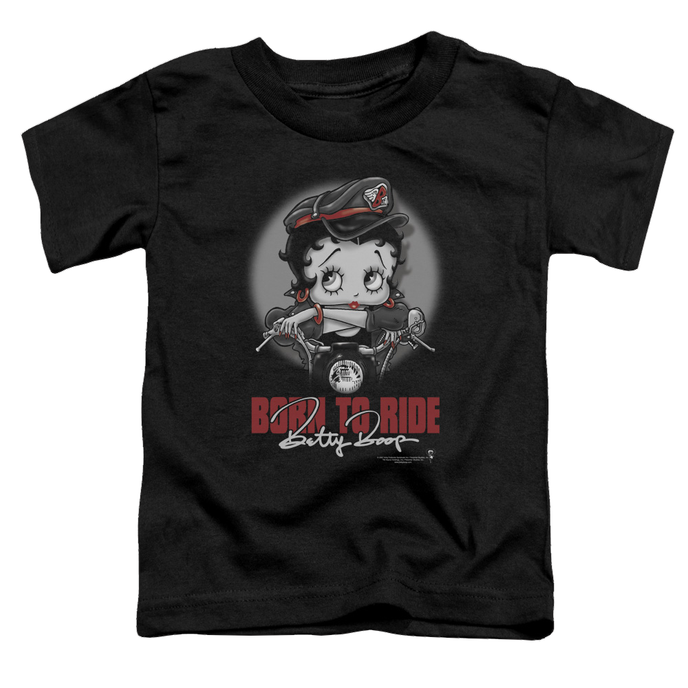 Betty Boop Born To Ride - Toddler T-Shirt Hoodie, Sweatshirt | CiraTrend.com