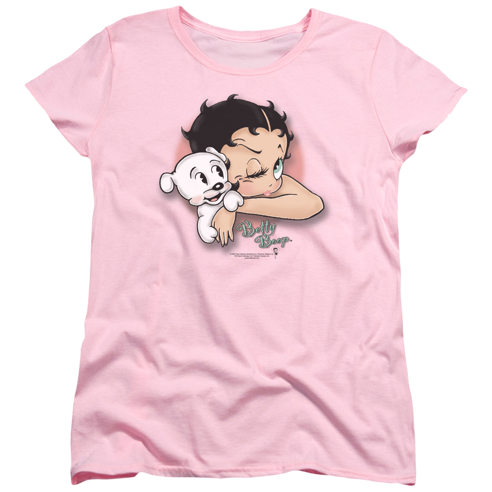 Betty Boop Wink Wink - Women's T-Shirt Hoodie, Sweatshirt | CiraTrend.com