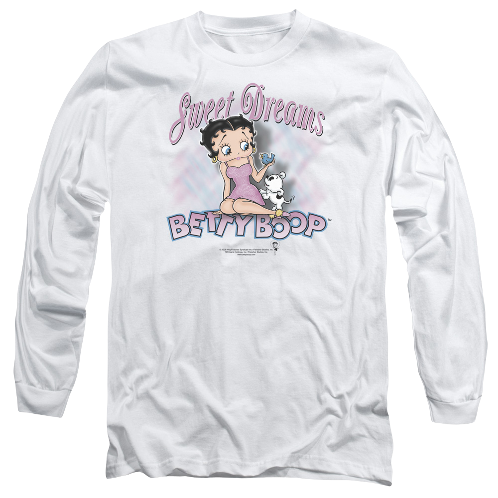 Betty Boop Sweet Dreams - Men's Long Sleeve T-Shirt Hoodie, Sweatshirt | CiraTrend.com