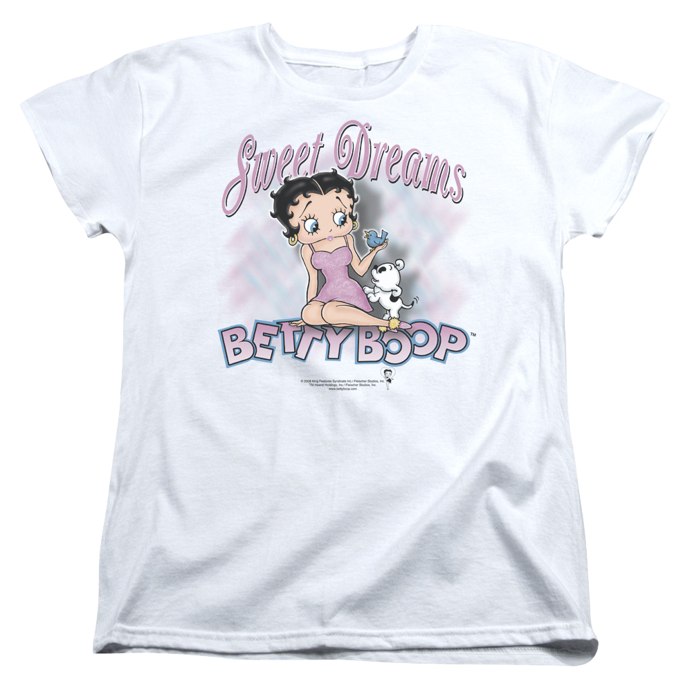 Betty Boop Sweet Dreams - Women's T-Shirt Hoodie, Sweatshirt | CiraTrend.com