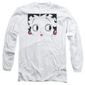 Betty Boop Close Up - Men's Long Sleeve T-Shirt Hoodie, Sweatshirt | CiraTrend.com