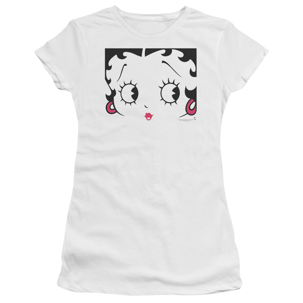 Betty Boop Close Up - Juniors T-Shirt Hoodie, Sweatshirt | CiraTrend.com