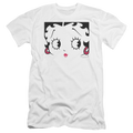 Betty Boop Close Up - Men's Premium Slim Fit T-Shirt Hoodie, Sweatshirt | CiraTrend.com