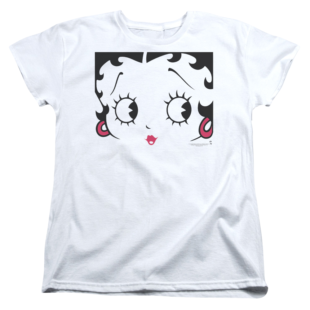 Betty Boop Close Up - Women's T-Shirt Hoodie, Sweatshirt | CiraTrend.com