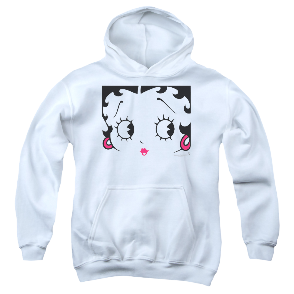 Betty Boop Close Up - Youth Hoodie T-Shirts, Sweatshirt | CiraTrend.com