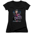Betty Boop City Chopper - Juniors V-Neck T-Shirt Hoodie, Sweatshirt | CiraTrend.com