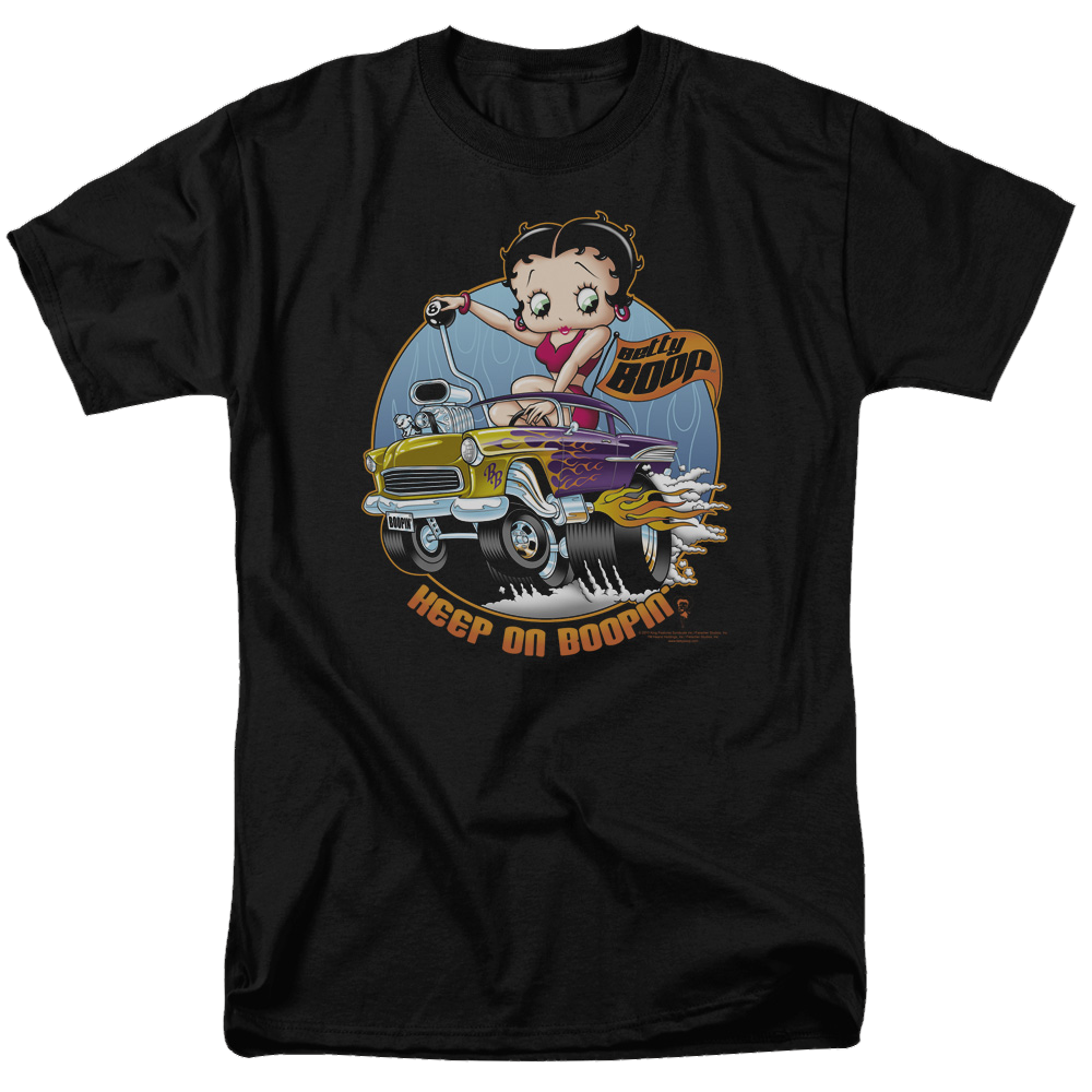 Betty Boop Keep On Boopin - Men's Regular Fit T-Shirt Hoodie, Sweatshirt | CiraTrend.com