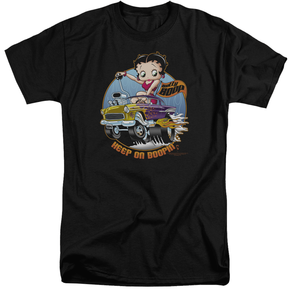 Betty Boop Keep On Boopin - Men's Tall Fit T-Shirt Hoodie, Sweatshirt | CiraTrend.com