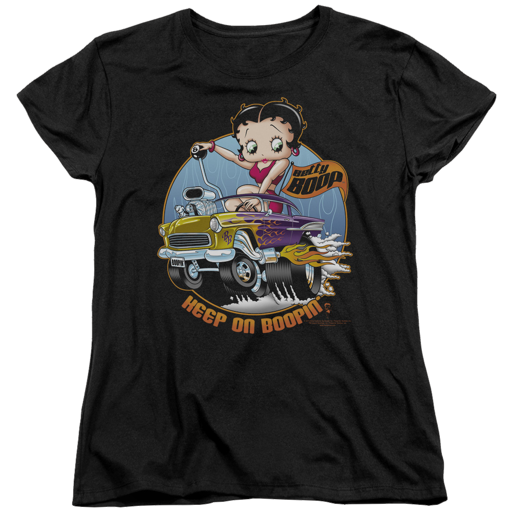 Betty Boop Keep On Boopin - Women's T-Shirt Hoodie, Sweatshirt | CiraTrend.com