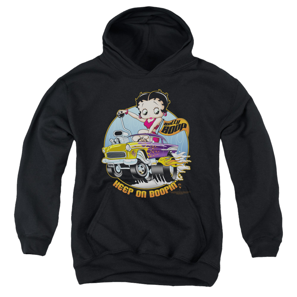 Betty Boop Keep On Boopin - Youth Hoodie T-Shirts, Sweatshirt | CiraTrend.com