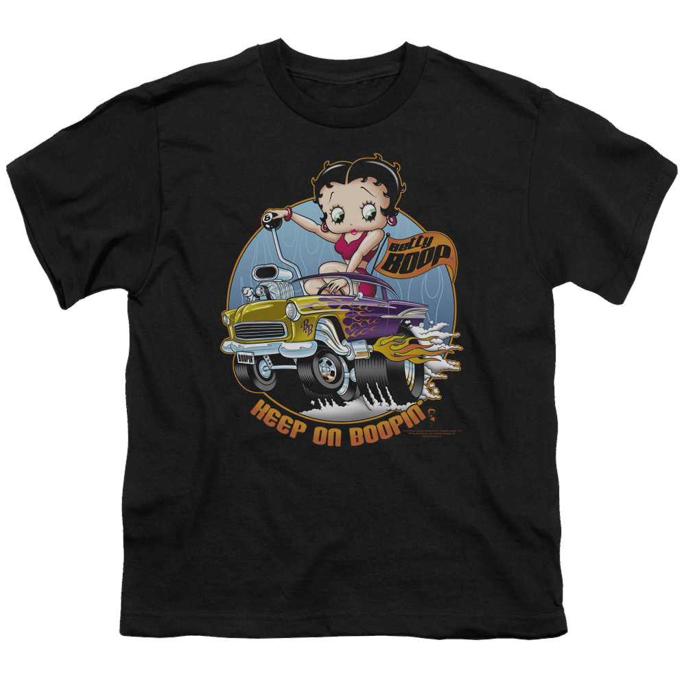Betty Boop Keep On Boopin - Youth T-Shirt Hoodie, Sweatshirt | CiraTrend.com