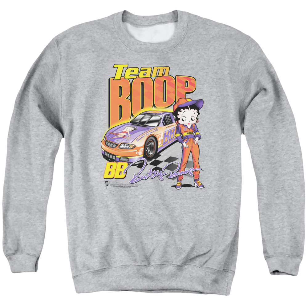 Betty Boop Team Boop - Men's Crewneck Sweatshirt Style001 T-Shirts, Hoodie | CiraTrend.com