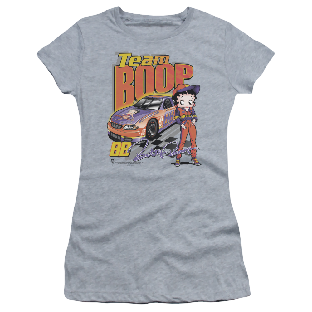 Betty Boop Team Boop - Juniors T-Shirt Hoodie, Sweatshirt | CiraTrend.com