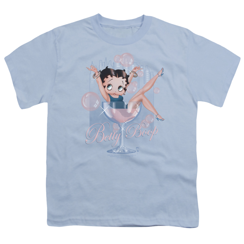 Betty Boop Pink Champagne - Youth T-Shirt Hoodie, Sweatshirt | CiraTrend.com