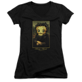 Betty Boop Boopalisa - Juniors V-Neck T-Shirt Hoodie, Sweatshirt | CiraTrend.com