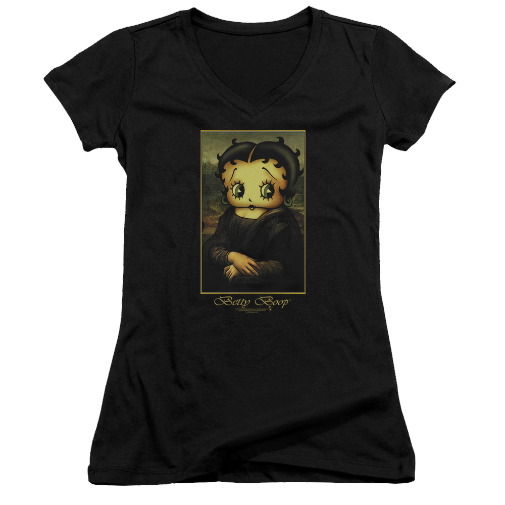 Betty Boop Boopalisa - Juniors V-Neck T-Shirt Hoodie, Sweatshirt | CiraTrend.com