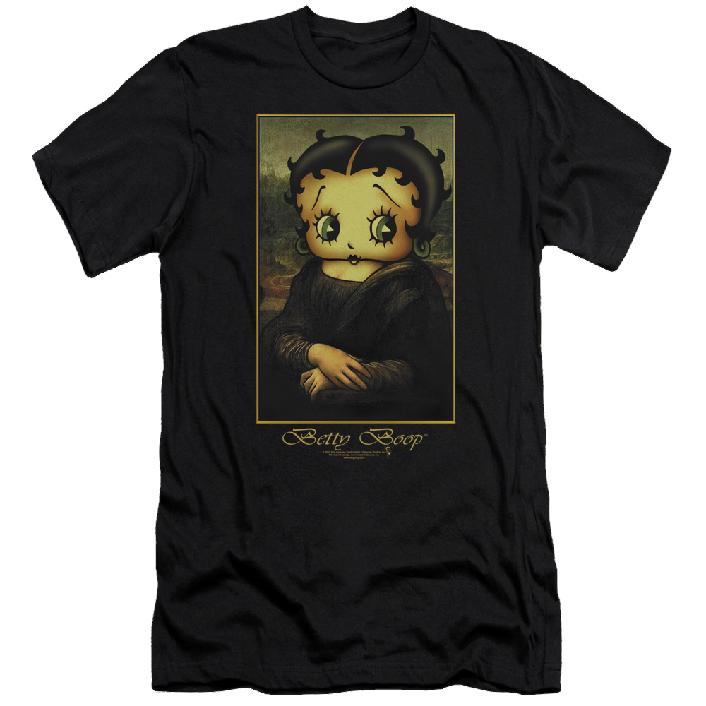 Betty Boop Boopalisa - Men's Premium Slim Fit T-Shirt Hoodie, Sweatshirt | CiraTrend.com